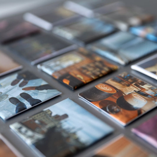 Custom Photo Magnets - Set of 9