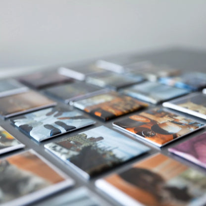 Custom Photo Magnets - Set of 27