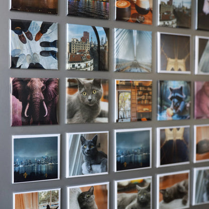 Custom Photo Magnets - Set of 27