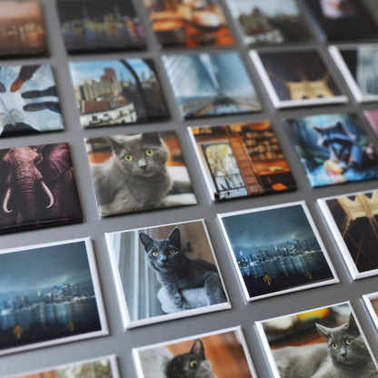 Custom Photo Magnets - Set of 27