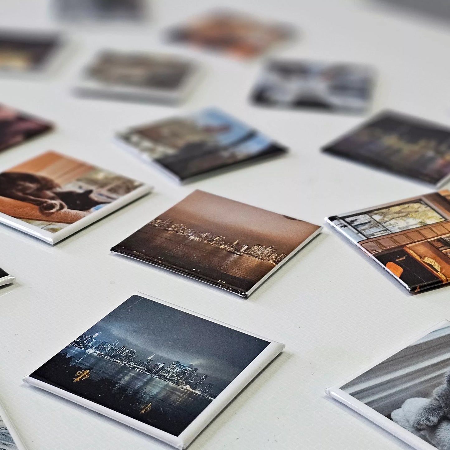 Custom Photo Magnets - Set of 27